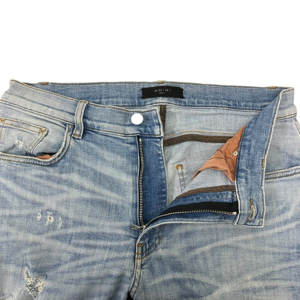 AMIRI(アミリ) ダメージ加工デニムパンツ インディゴ サイズ 31
