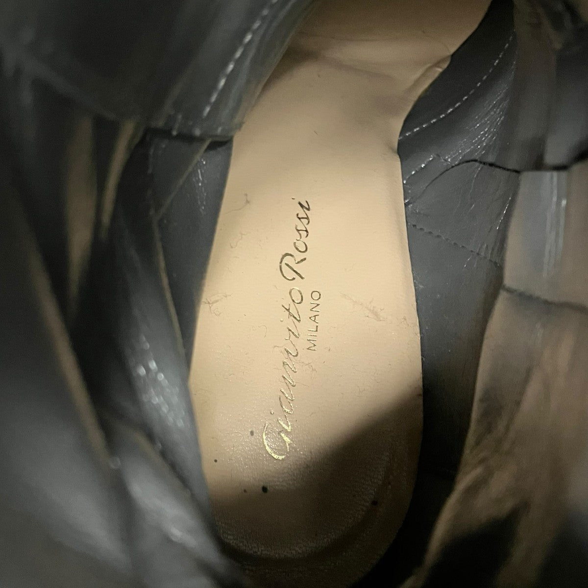 Gianvito Rossi スエードブーツ 古着・中古-8枚目のアイテム画像