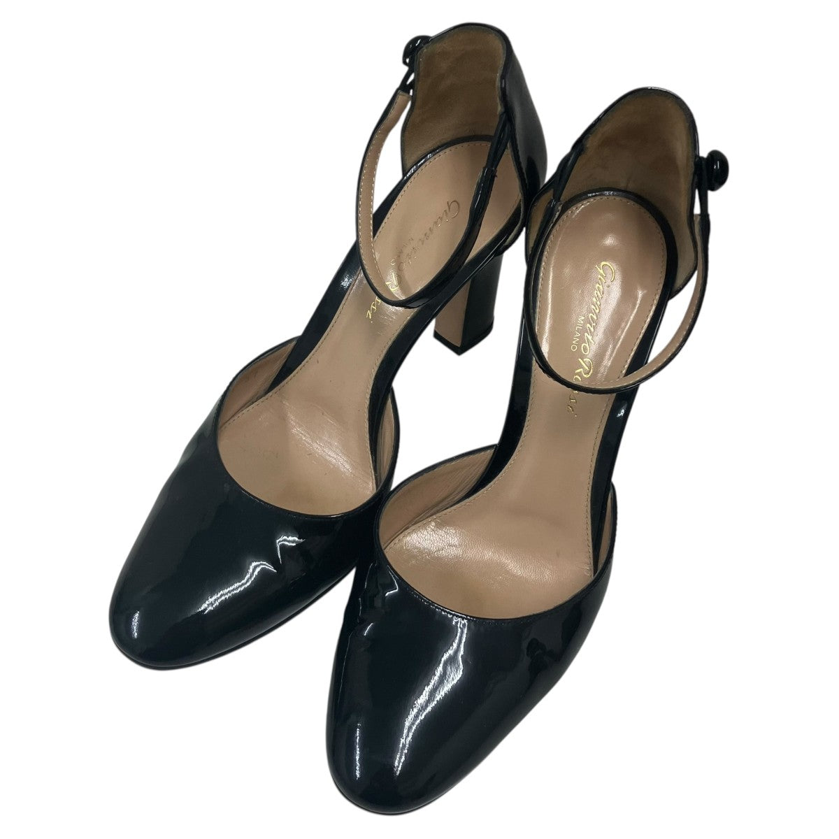 Gianvito Rossi エナメルパンプス 古着・中古-1枚目のアイテム画像
