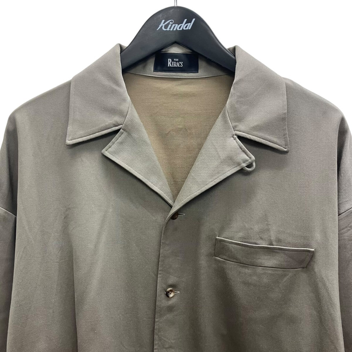 THE RERACS(ザリラクス) オープンカラーシャツ 20FW-REBL-241-J