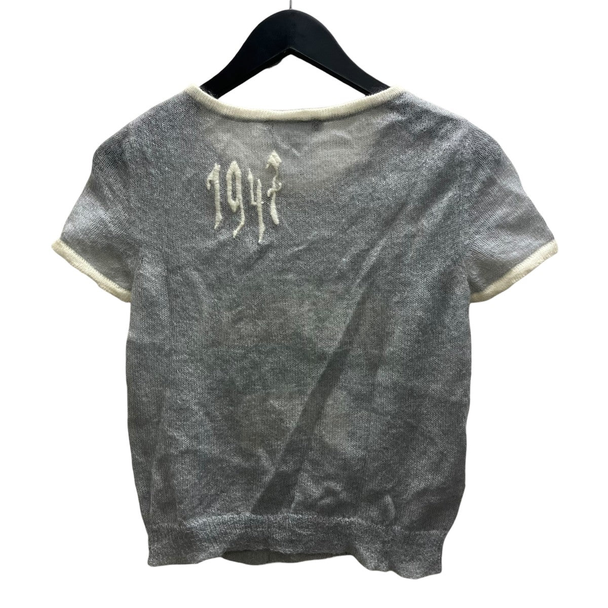Christian Dior ガリアーノ期 半袖ニット 古着・中古-3枚目のアイテム画像