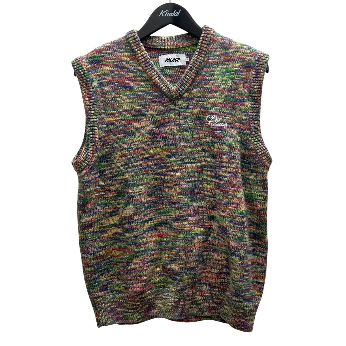 PALACE SPACE KNIT VESTニットベスト 古着・中古-1枚目のアイテム画像