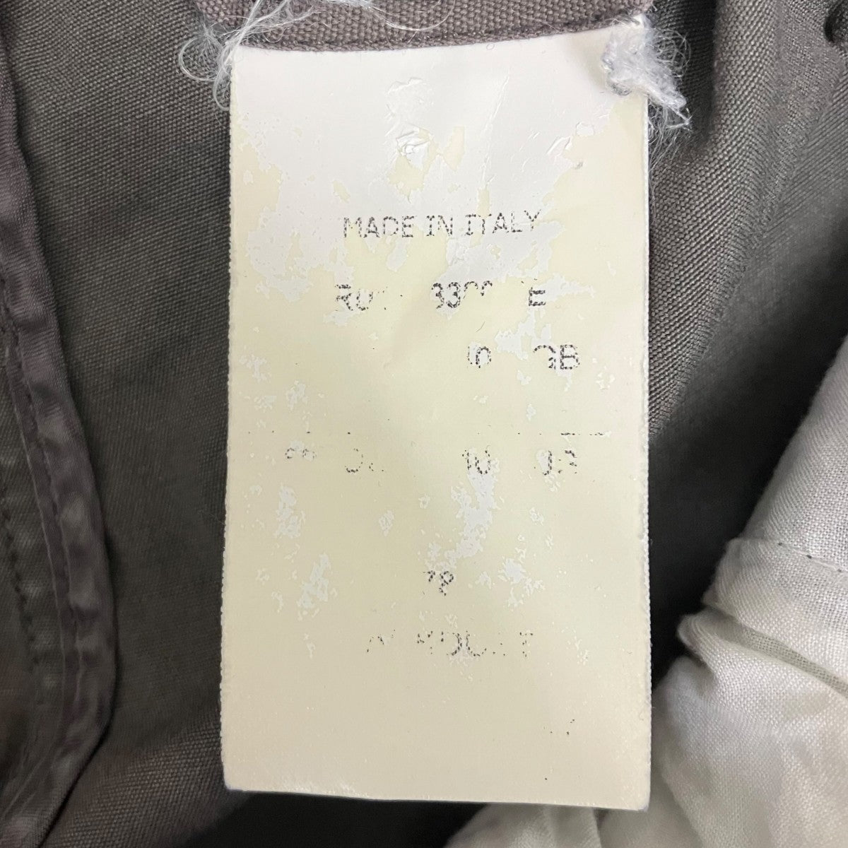 RICK OWENS ドローストリングパンツ 古着・中古-6枚目のアイテム画像