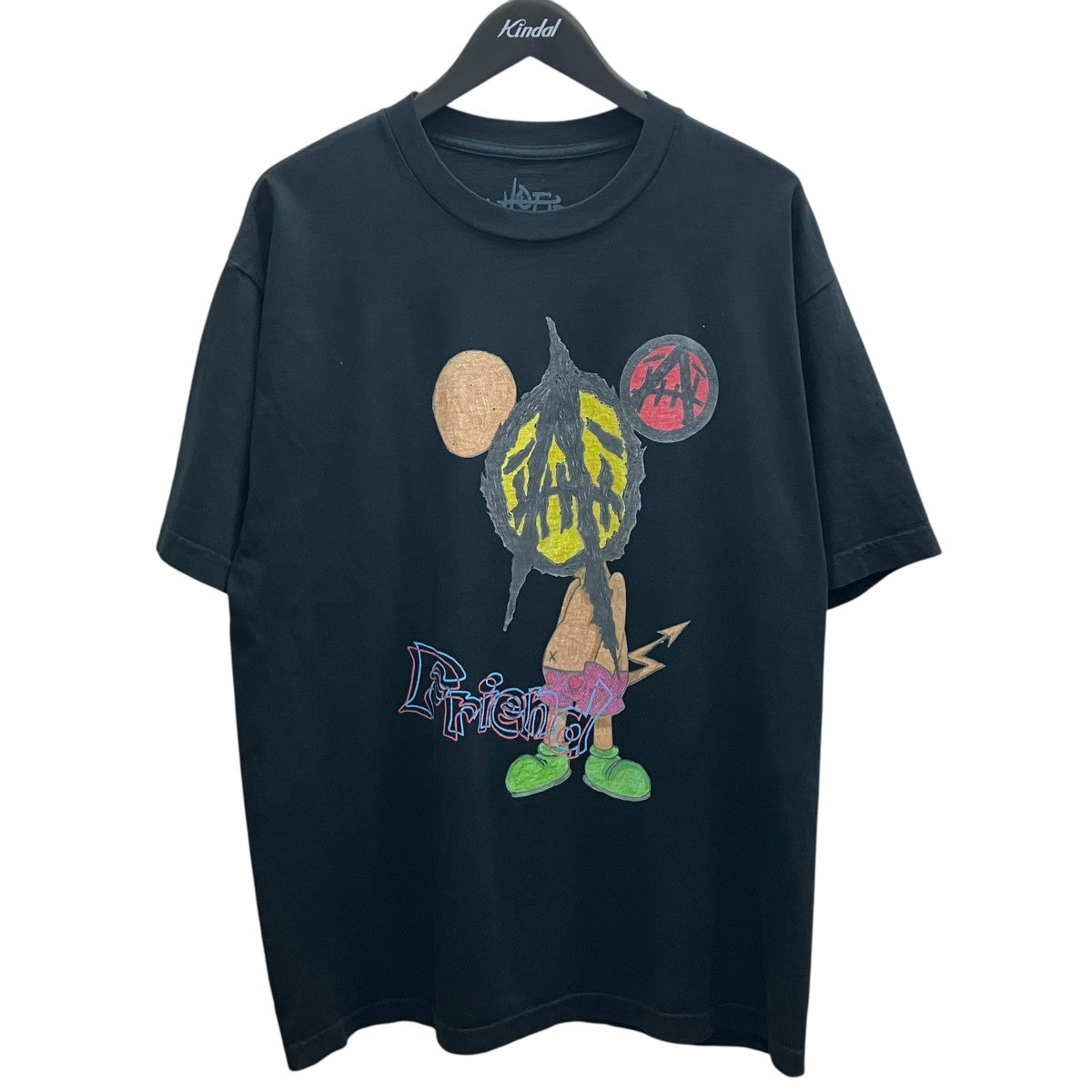 SAINT MICHAEL×TRAVIS SCOTT プリントTシャツ 古着・中古-1枚目のアイテム画像