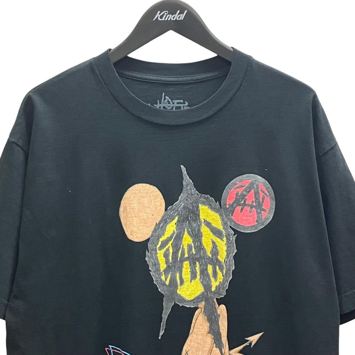 SAINT MICHAEL×TRAVIS SCOTT プリントTシャツ 古着・中古-2枚目のアイテム画像