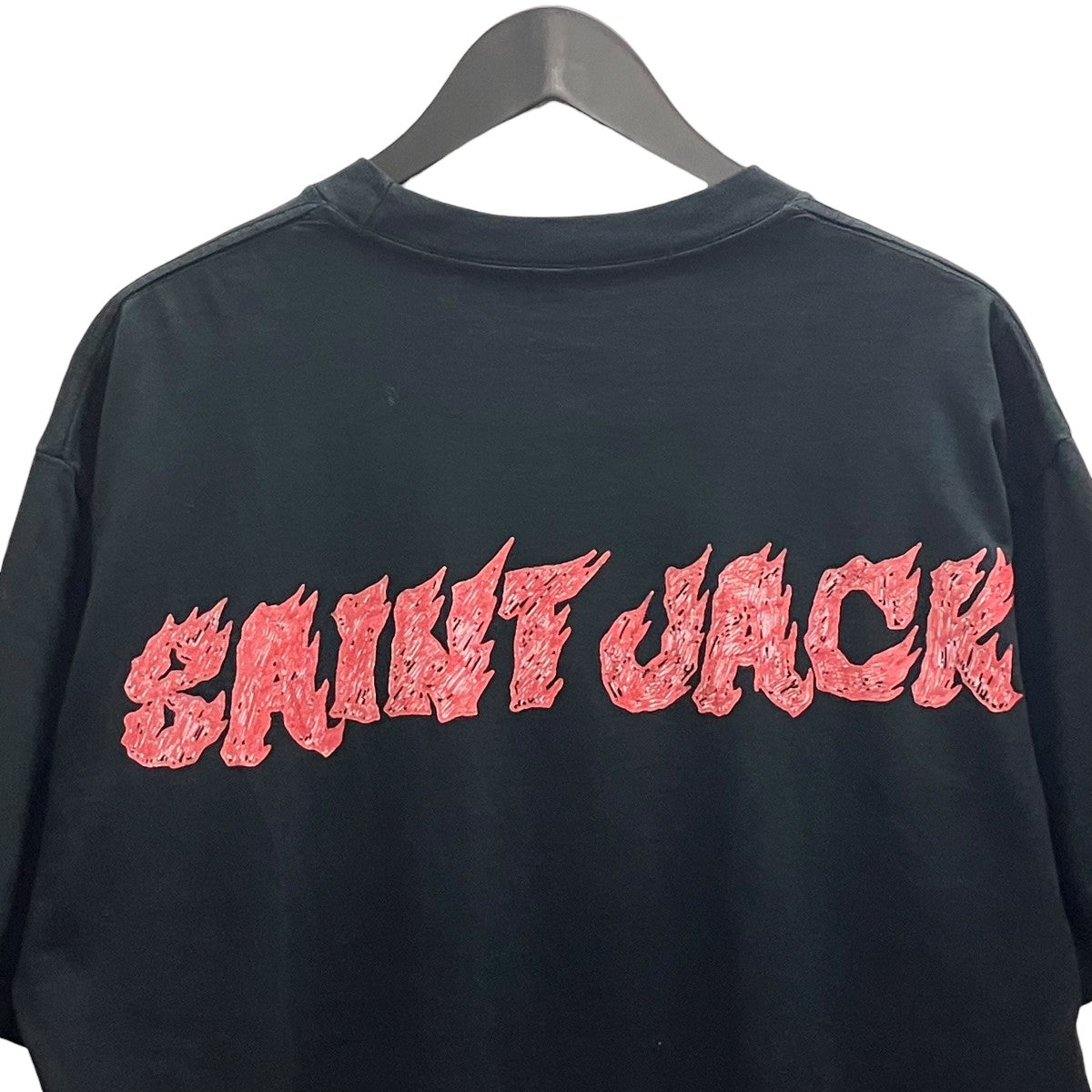 SAINT MICHAEL×TRAVIS SCOTT プリントTシャツ 古着・中古-4枚目のアイテム画像