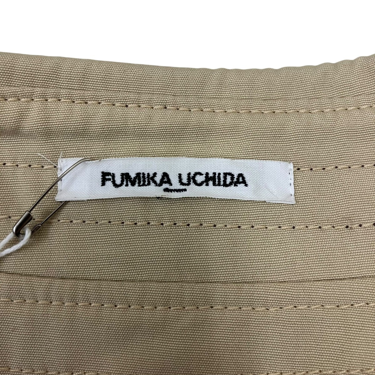 FUMIKA UCHIDA ステンカラーコート 古着・中古-8枚目のアイテム画像