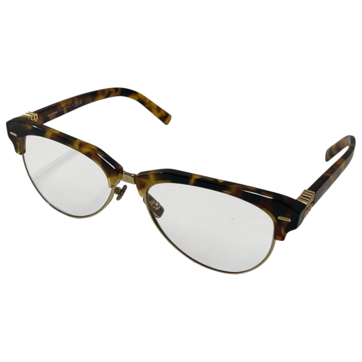 MIU MIU 眼鏡 古着・中古-1枚目のアイテム画像