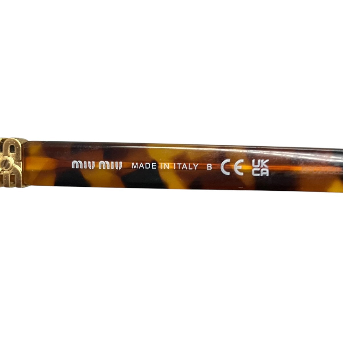 MIU MIU 眼鏡 古着・中古-6枚目のアイテム画像