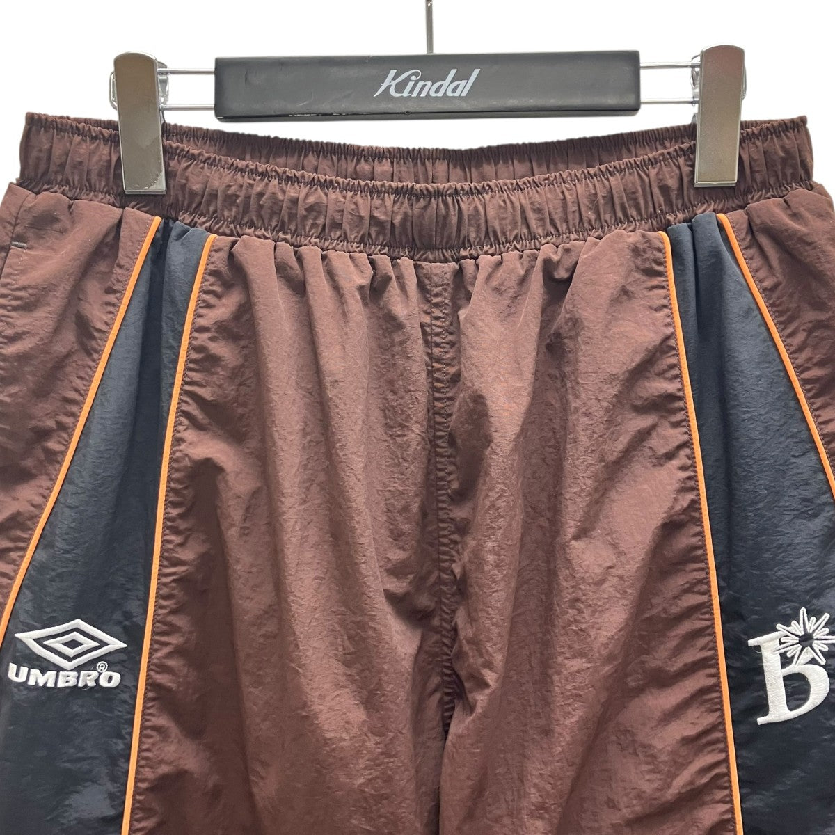 BoTT×UMBRO×BEAMS T Track Pantsトラックナイロンパンツ 古着・中古-2枚目のアイテム画像