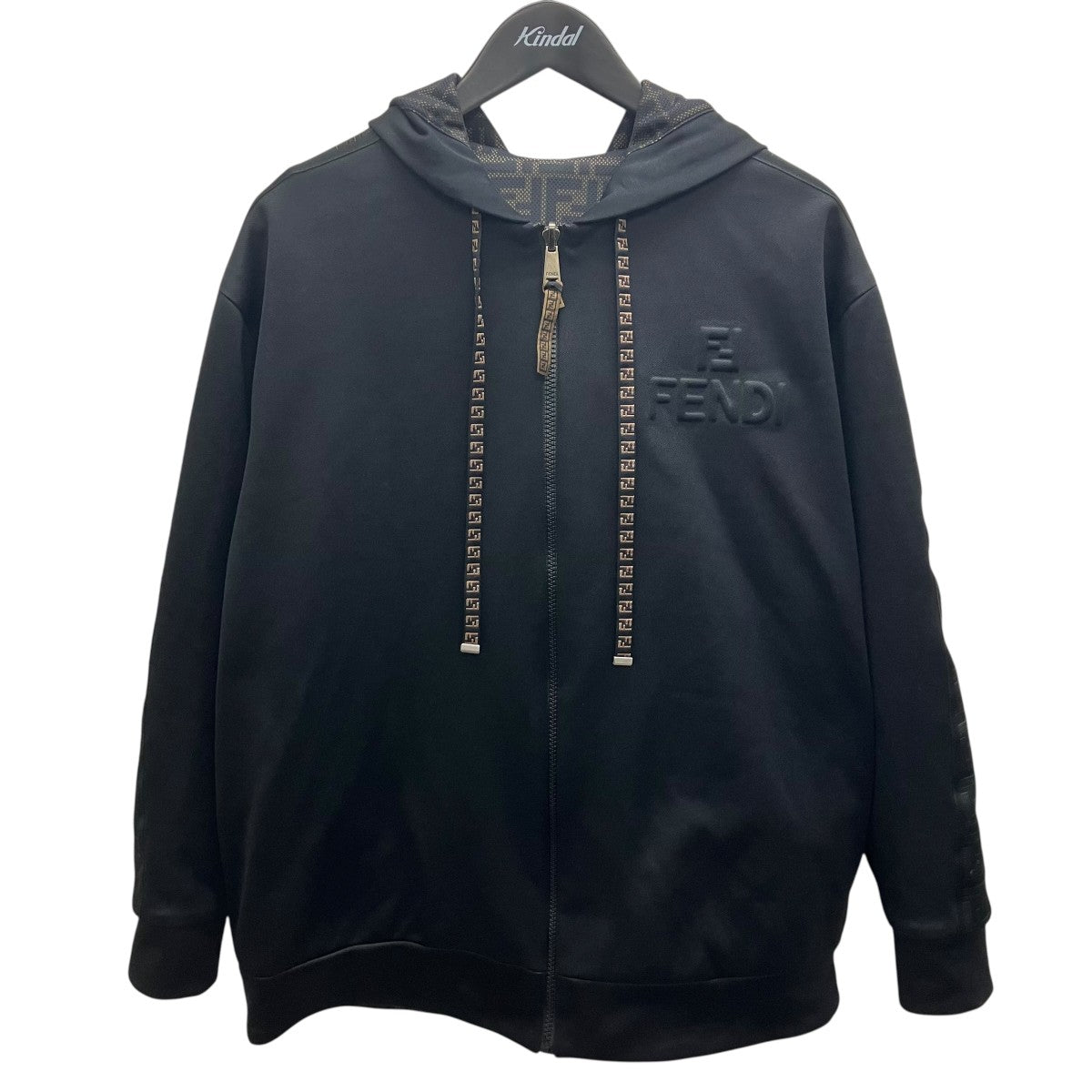 FENDI(フェンディ) リバーシブルジャケット FAF142 AESB ブラック