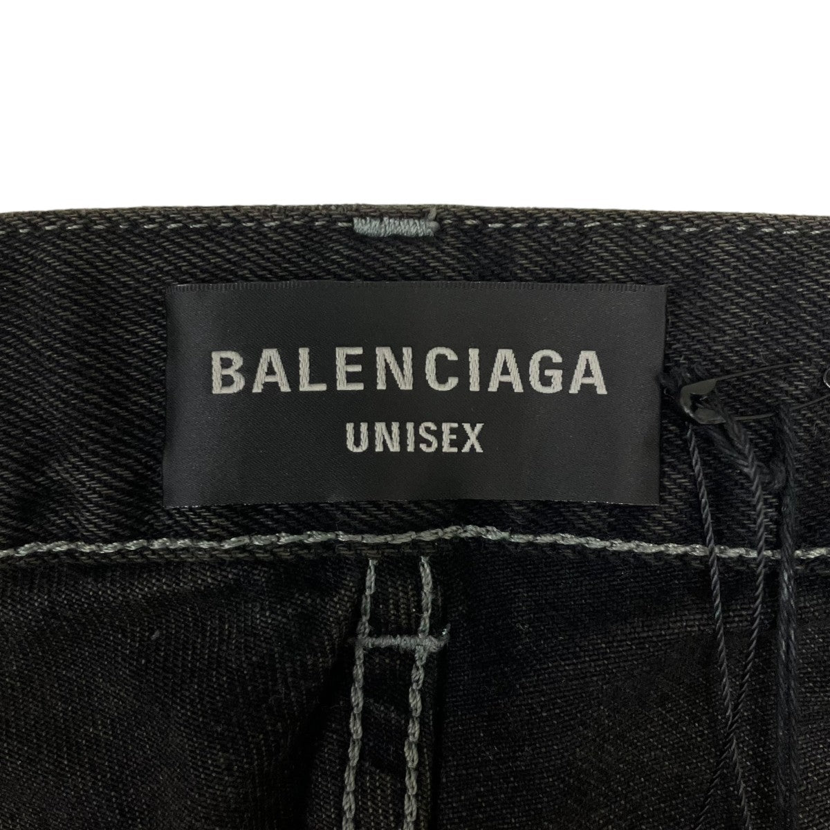BALENCIAGA ローライズダメージデニムパンツ 古着・中古-7枚目のアイテム画像