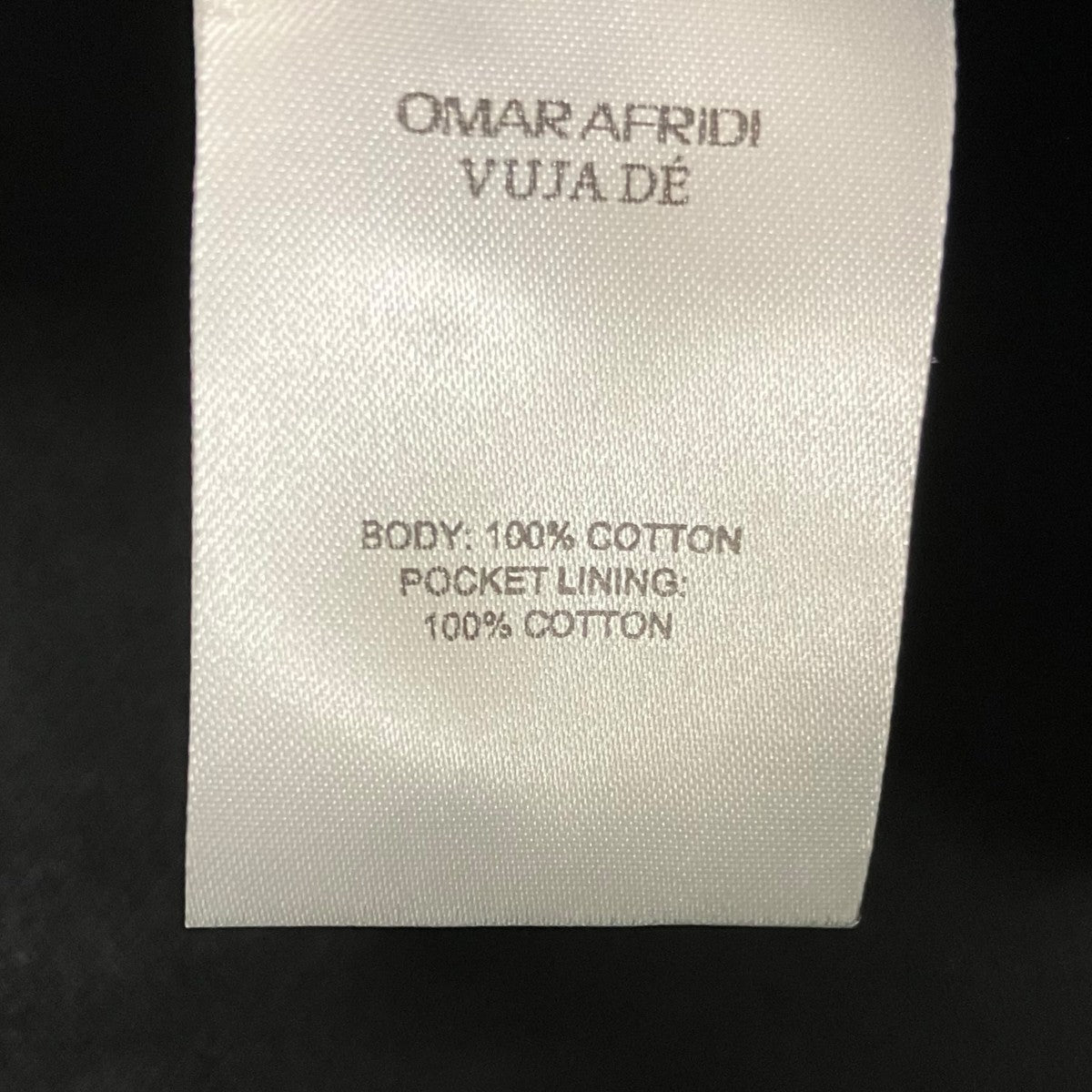 Omar Afridi×VUJA DE コーティングパンツ 古着・中古-8枚目のアイテム画像