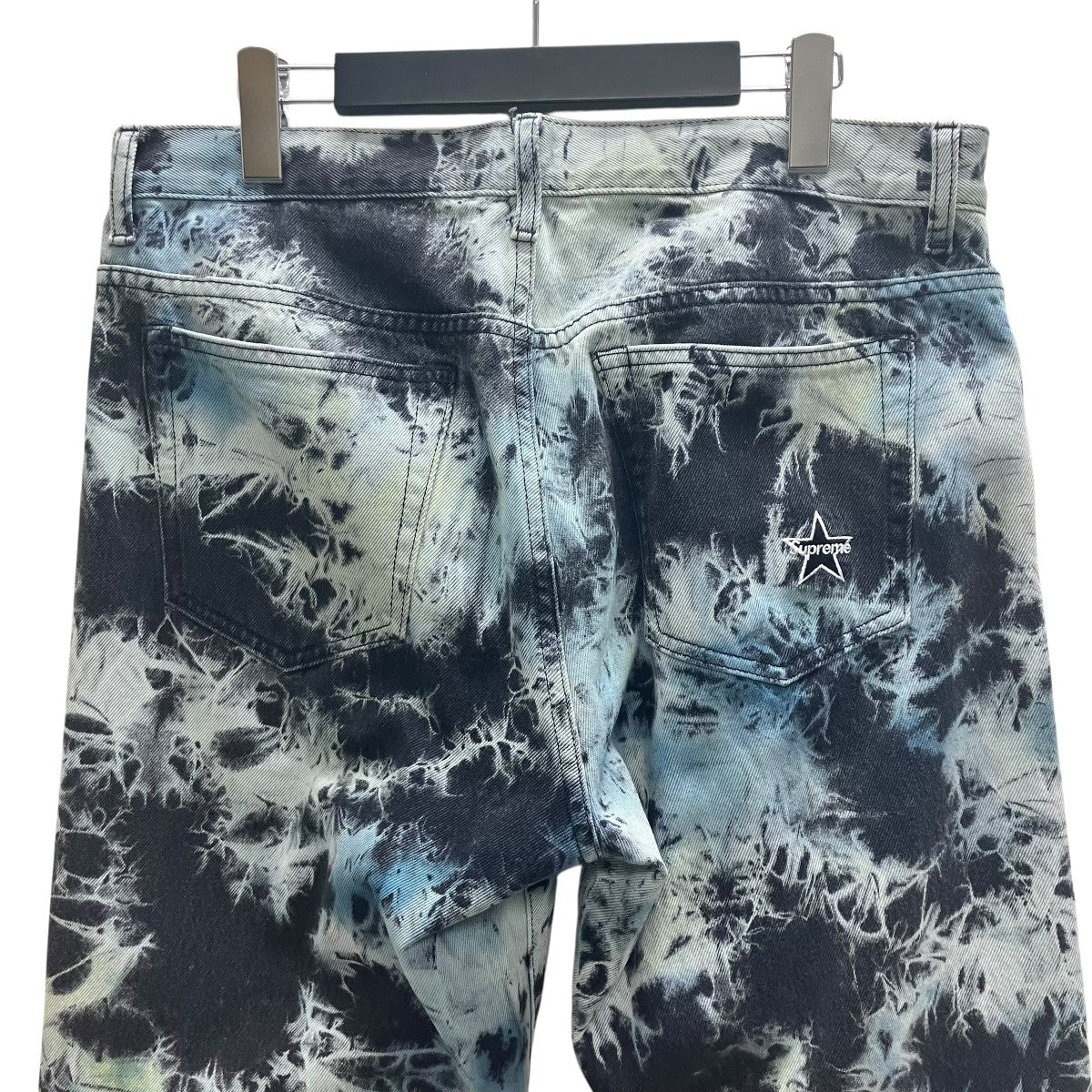 Supreme 26SSRegular Jean Tie Dyeデニムパンツ 古着・中古-4枚目のアイテム画像