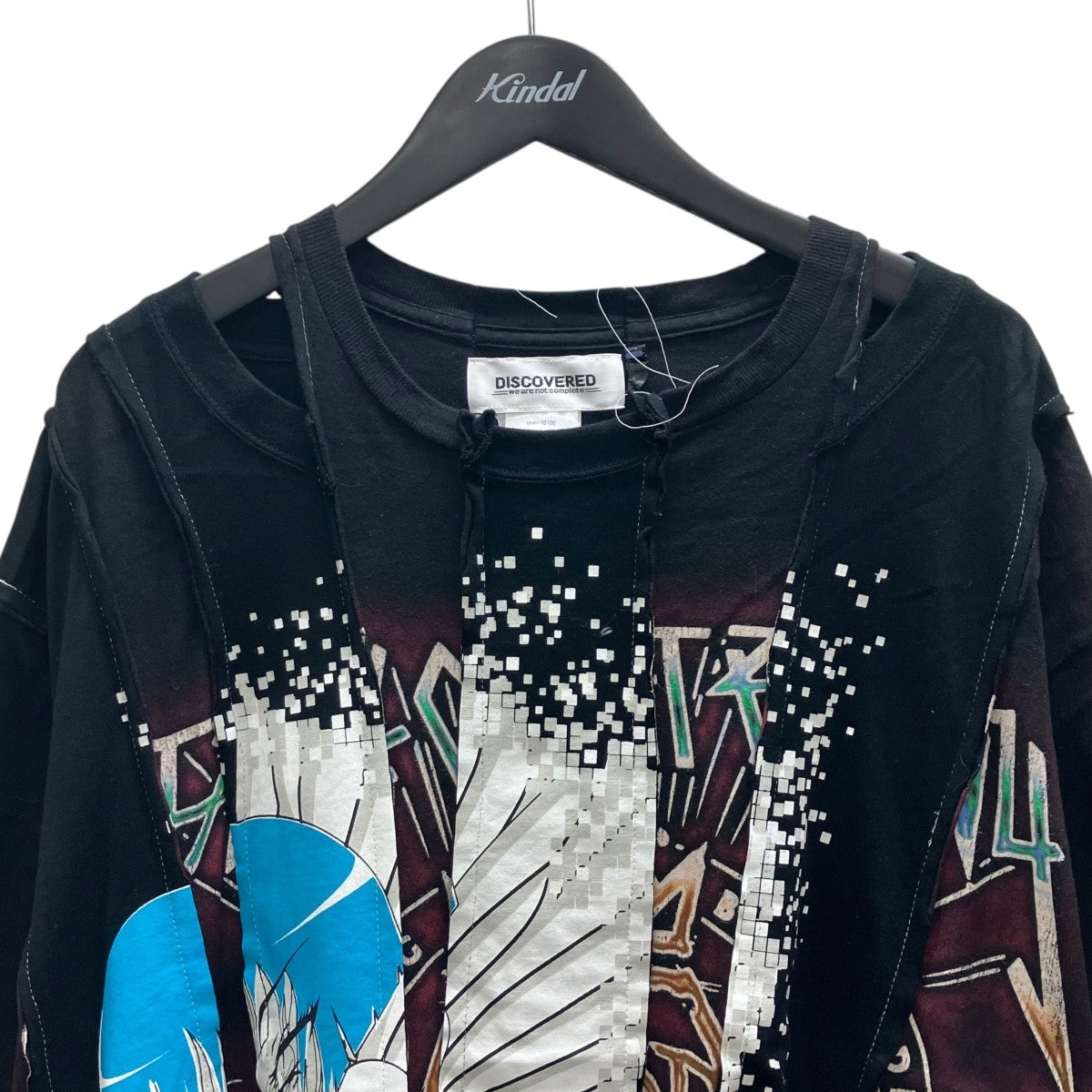 DISCOVERED(ディスカバード) 再構築Tシャツ bbdc-32100 ブラック