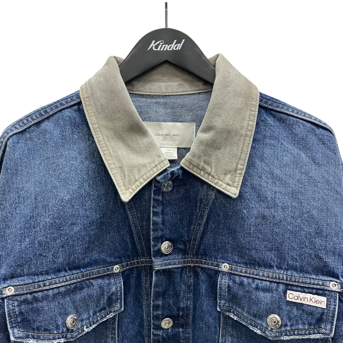 Calvin Klein Jeans デニムジャケット 古着・中古-2枚目のアイテム画像