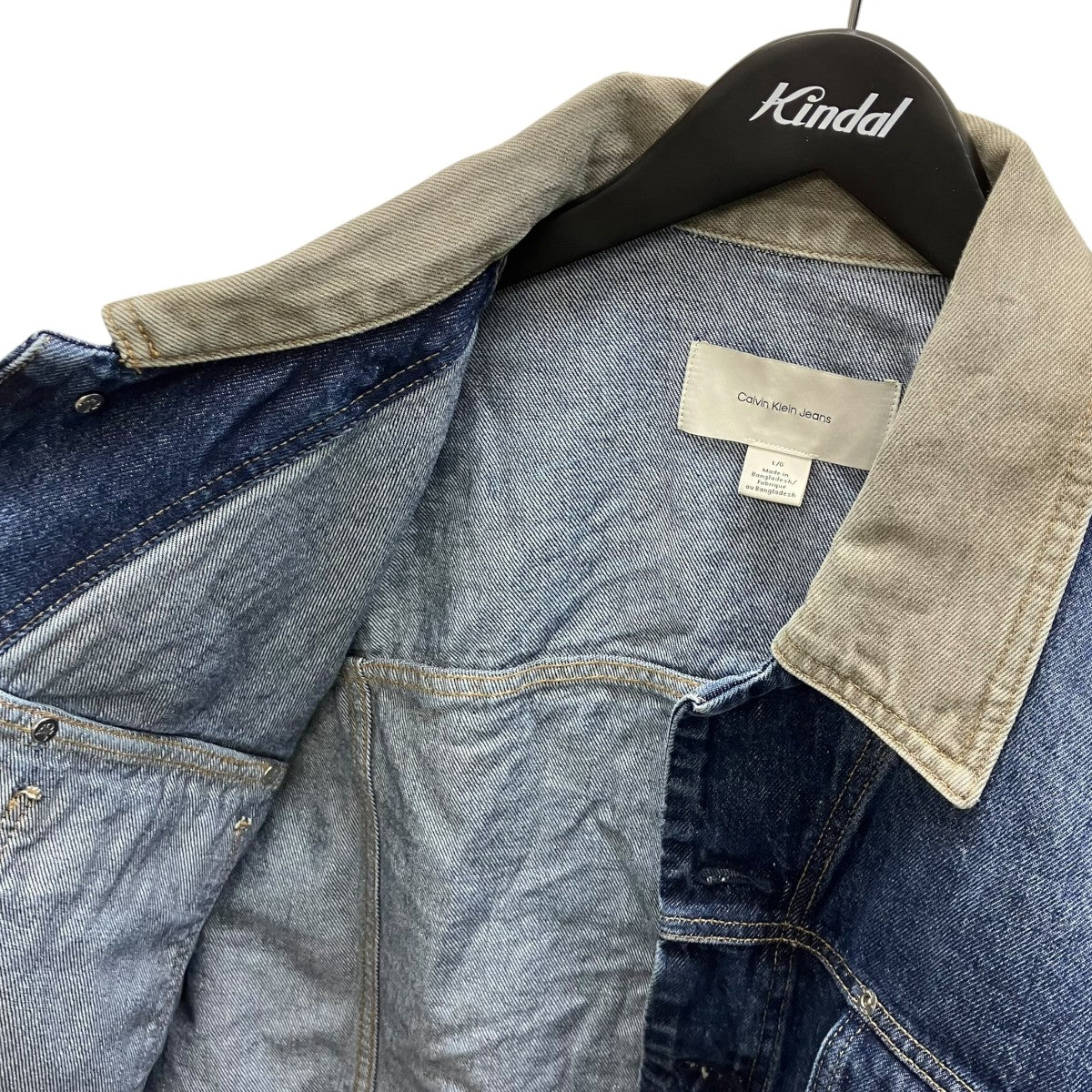 Calvin Klein Jeans デニムジャケット 古着・中古-4枚目のアイテム画像