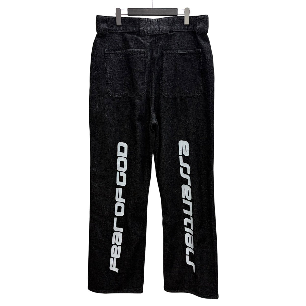 FOG ESSENTIALS バックロゴデニムワークパンツ 古着・中古-3枚目のアイテム画像
