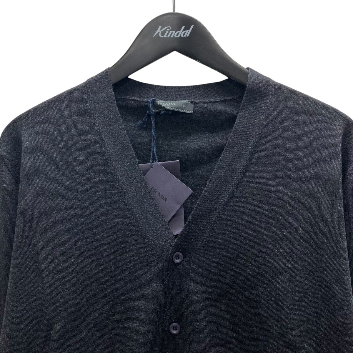 PRADA ニットカーディガン 古着・中古-2枚目のアイテム画像