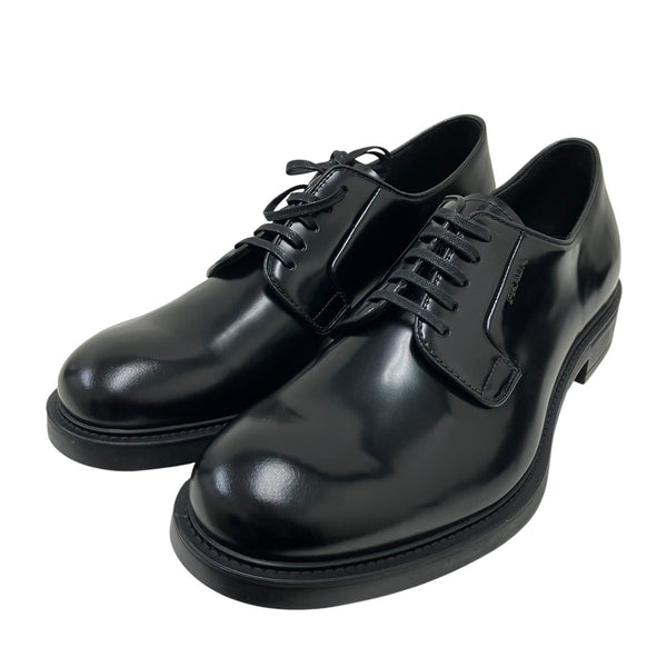 PRADA(プラダ) レザーシューズ DNC115 ブラック サイズ 7 1/2｜【公式