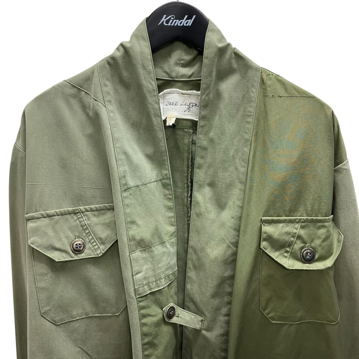 GREG LAUREN 【ARMYLINER SPLIT GU】ミリタリーコート 古着・中古-2枚目のアイテム画像