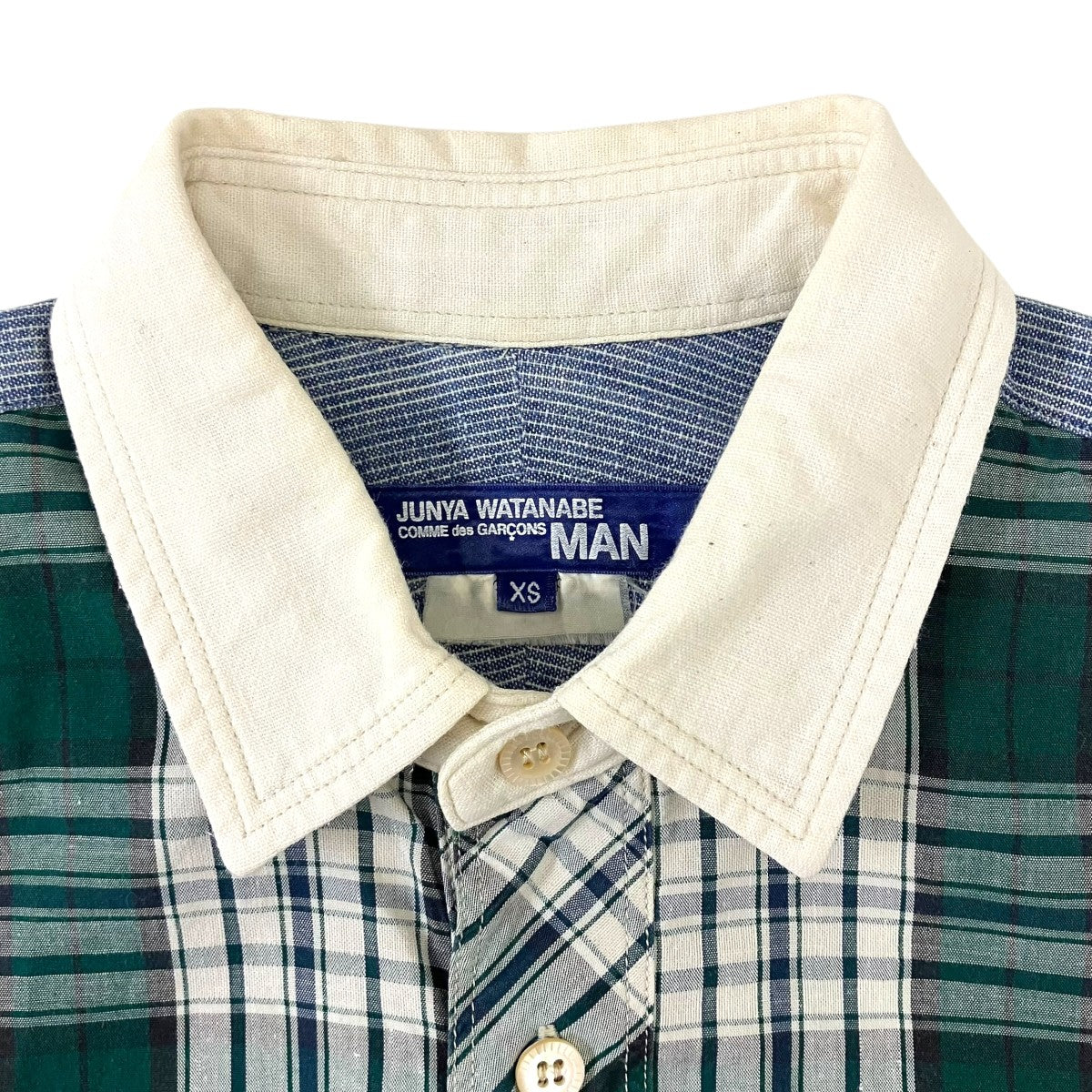 JUNYA WATANABE MAN チェックシャツ 古着・中古-6枚目のアイテム画像
