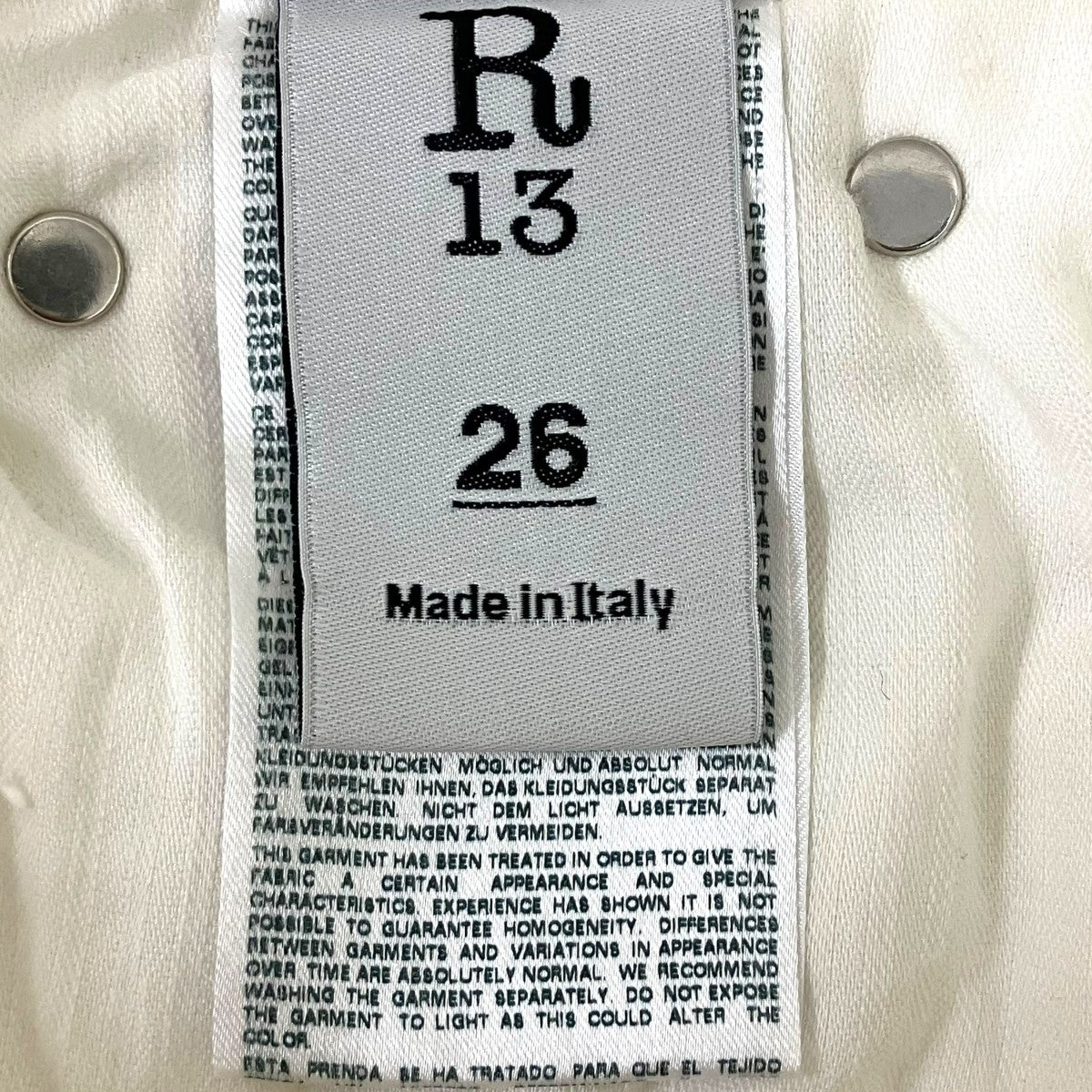 R13 デニムパンツ 古着・中古-8枚目のアイテム画像