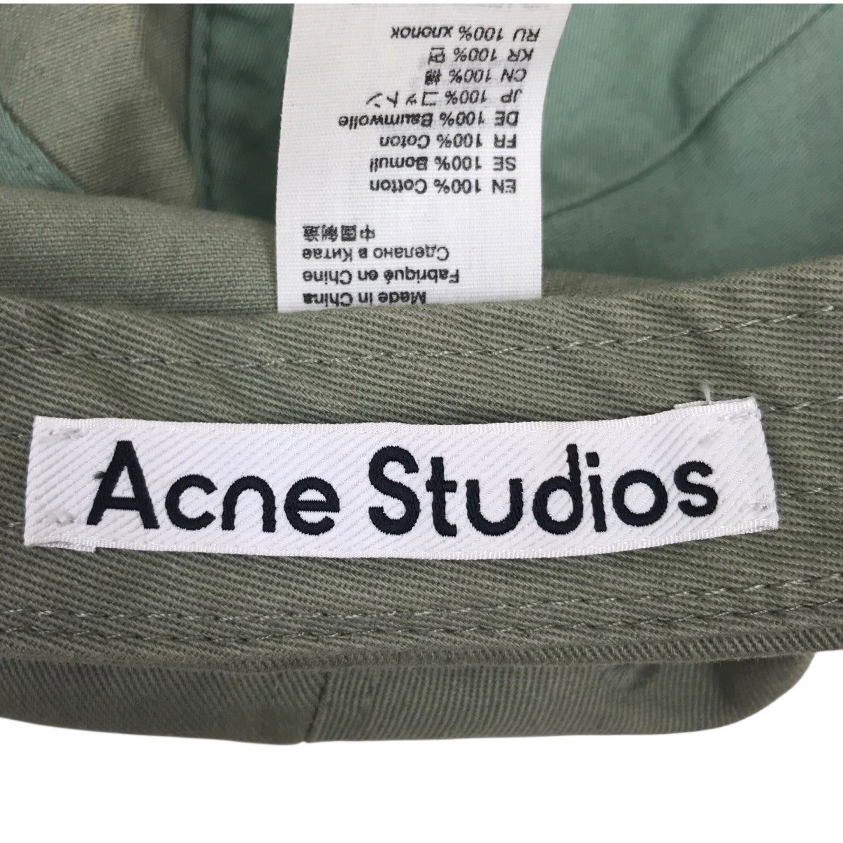 ACNE STUDIOS キャップ 古着・中古-6枚目のアイテム画像