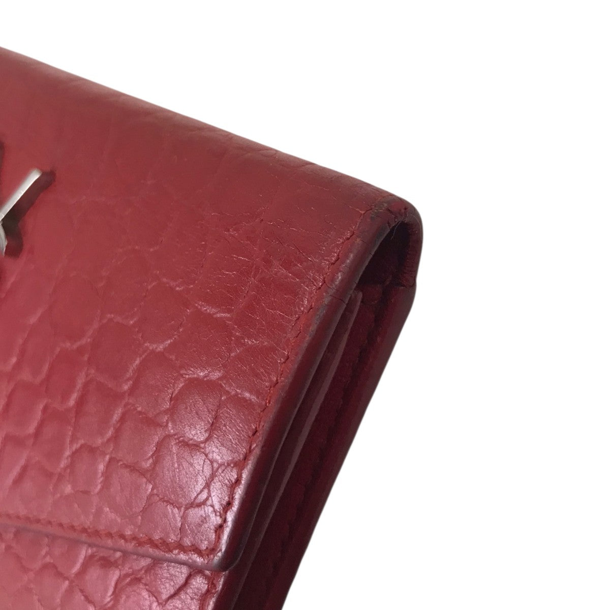 Yves Saint Laurent 2つ折り財布 古着・中古-9枚目のアイテム画像
