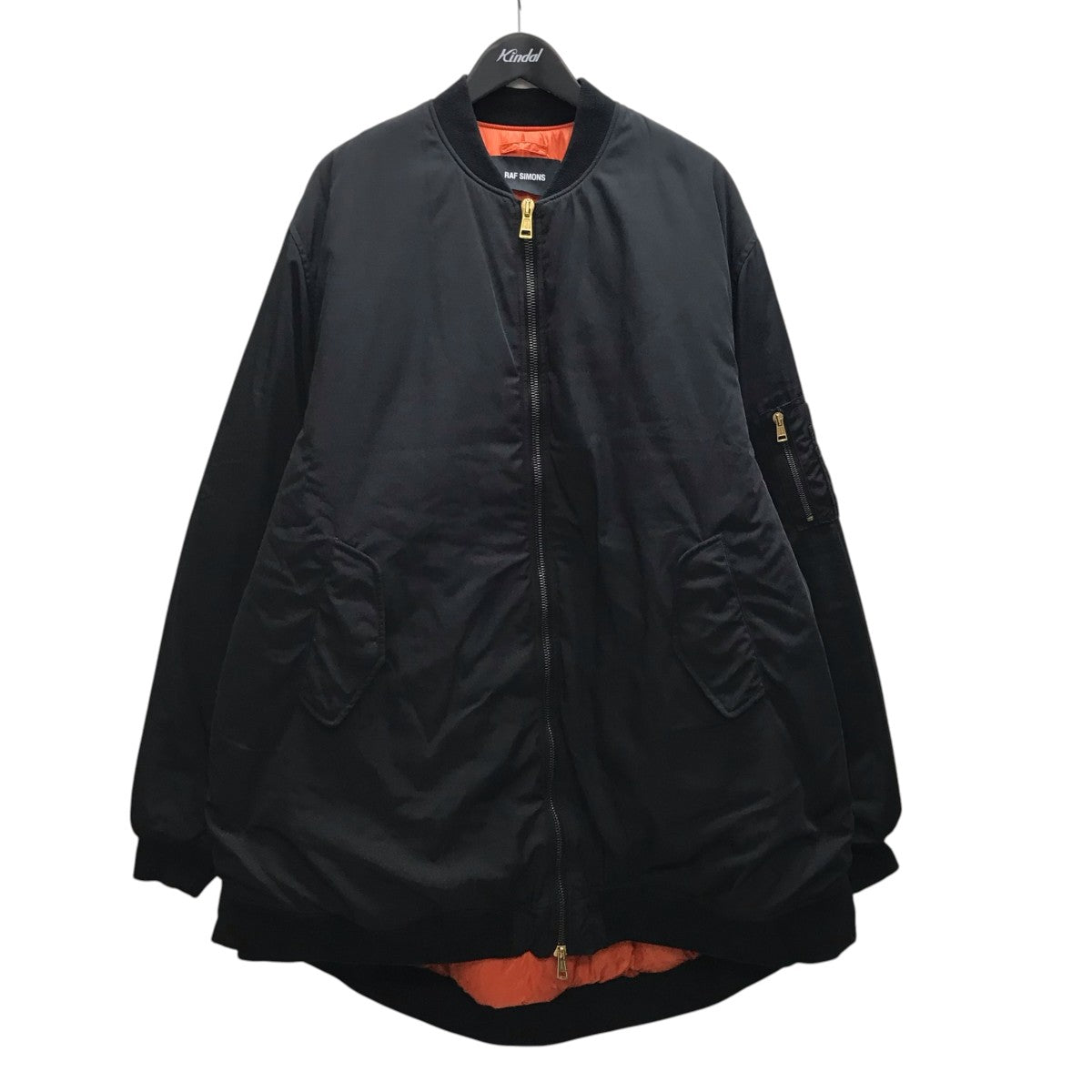 RAF SIMONS Equanimity shirting bomber jacket ボンバージャケット 古着・中古-1枚目のアイテム画像