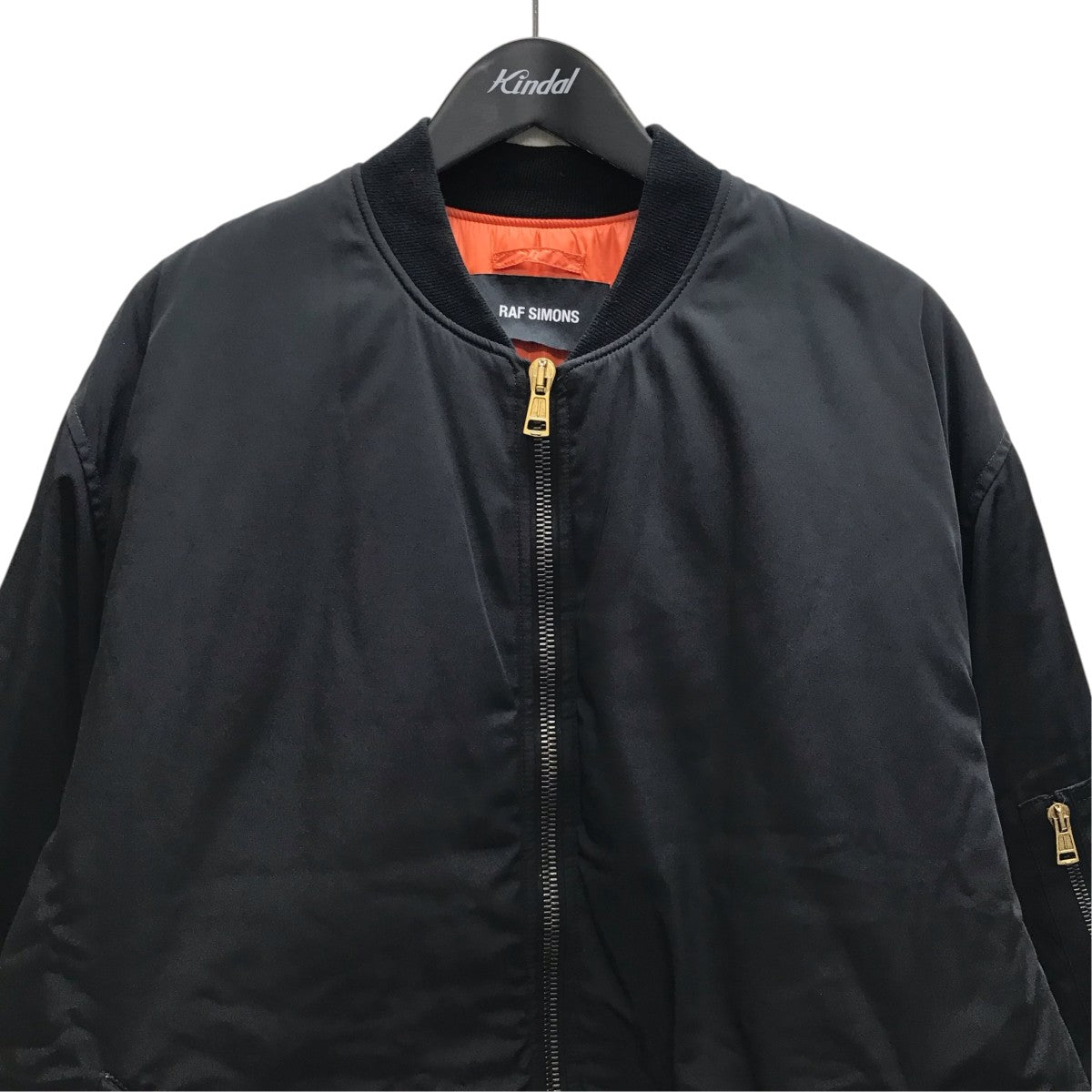 RAF SIMONS Equanimity shirting bomber jacket ボンバージャケット 古着・中古-3枚目のアイテム画像