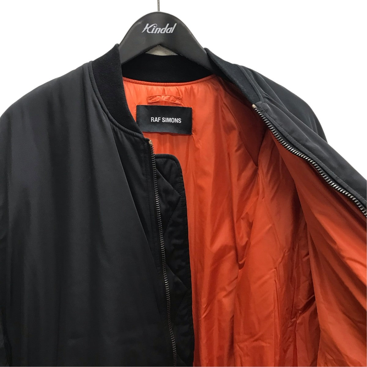 RAF SIMONS Equanimity shirting bomber jacket ボンバージャケット 古着・中古-5枚目のアイテム画像