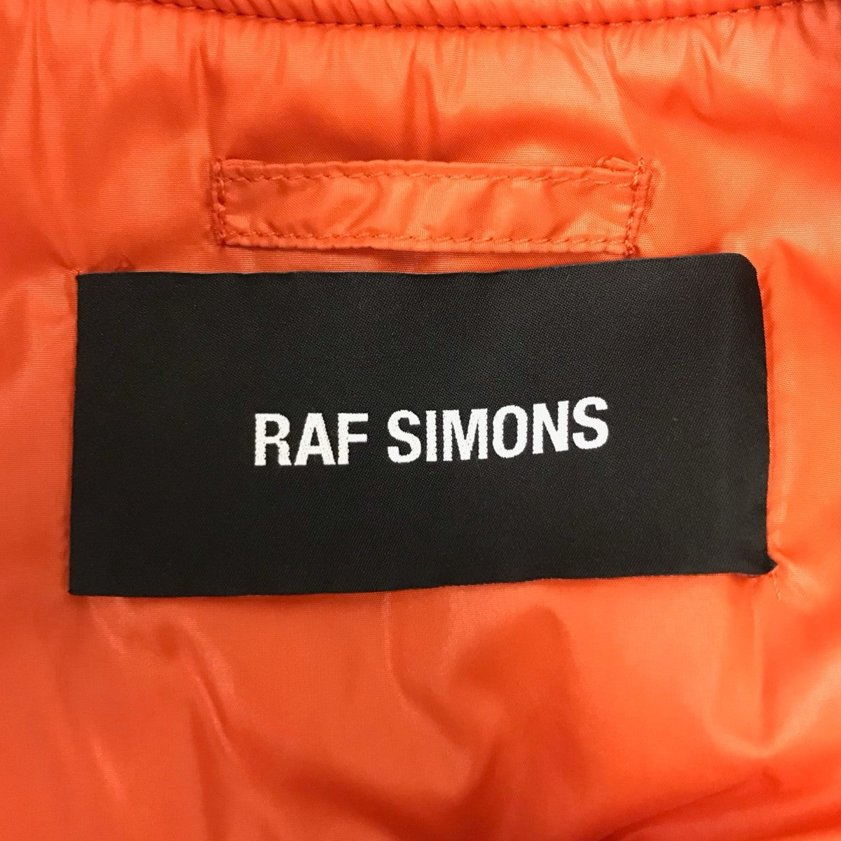 RAF SIMONS Equanimity shirting bomber jacket ボンバージャケット 古着・中古-6枚目のアイテム画像