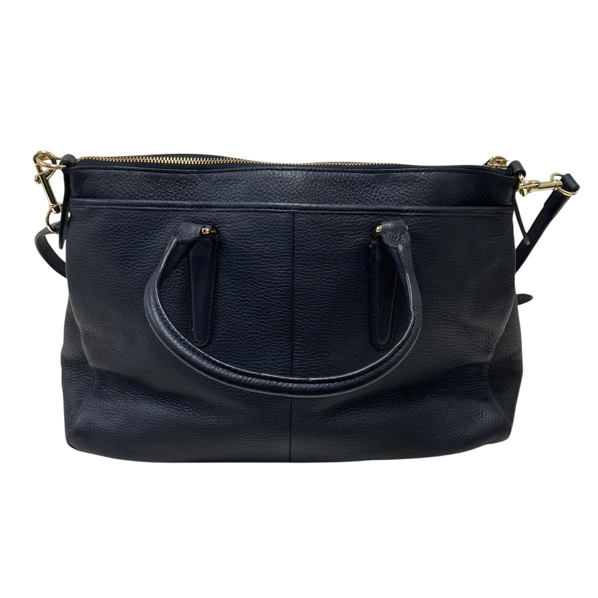 COACH 2WAYレザーハンドバッグ 古着・中古-3枚目のアイテム画像