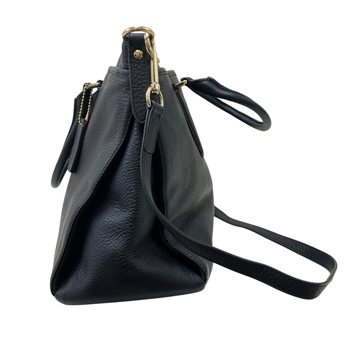 COACH 2WAYレザーハンドバッグ 古着・中古-4枚目のアイテム画像