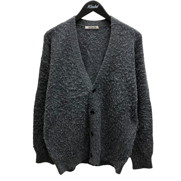 AURALEE(オーラリー) BRUSHED WOOL CASHMERE SILK KNIT CARDIGAN