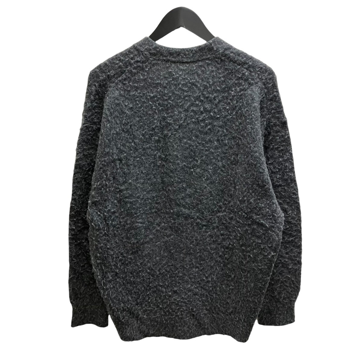 BRUSHED WOOL CASHMERE SILK KNIT CARDIGAN ニットカーディガン