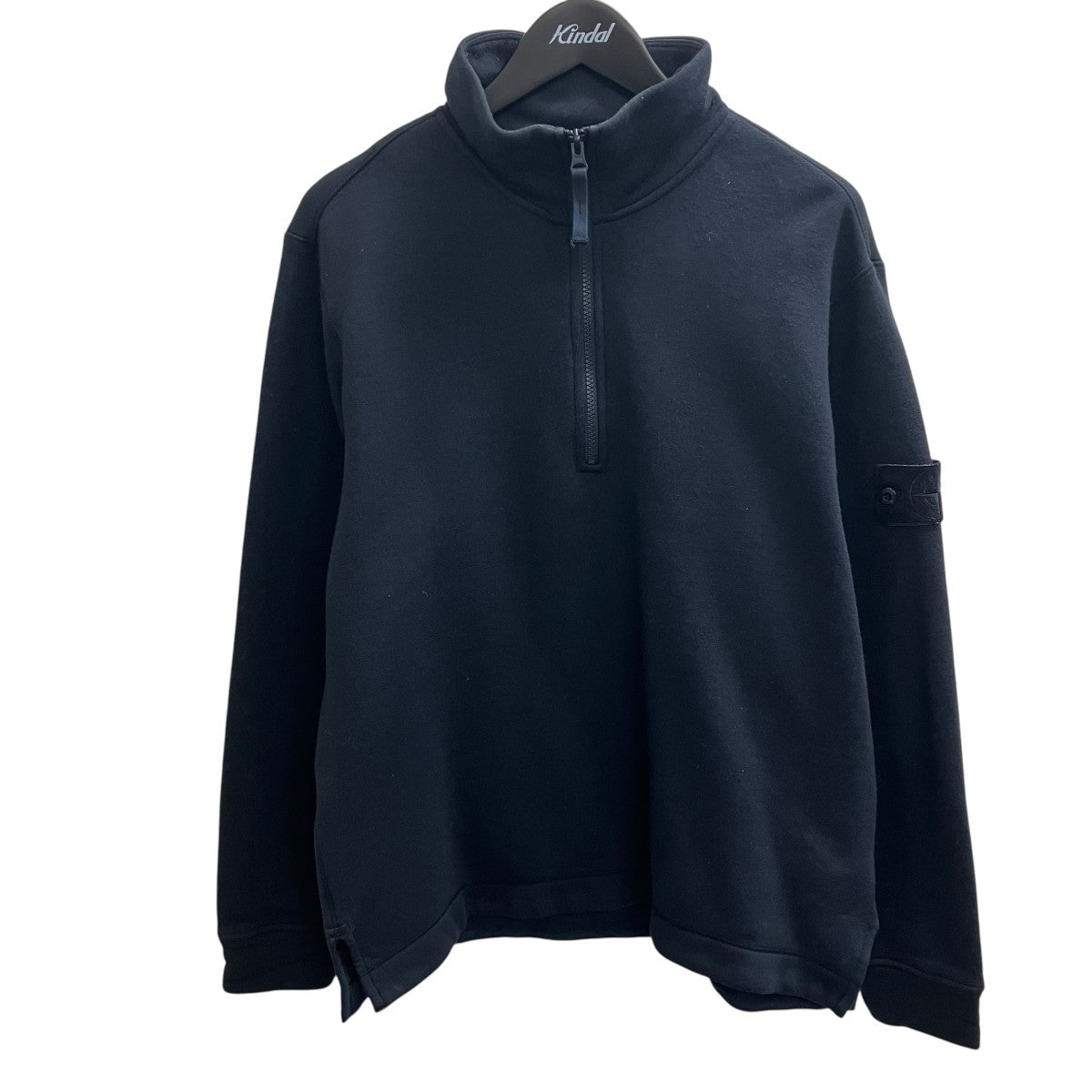 STONE ISLAND ハーフジップスウェット 古着・中古-1枚目のアイテム画像
