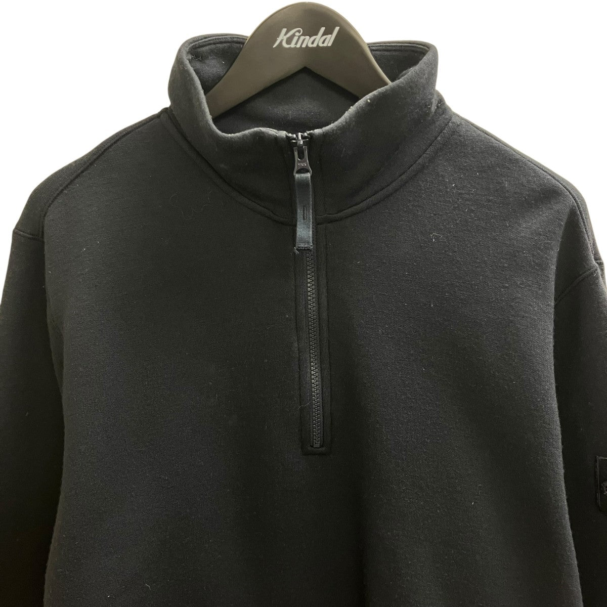 STONE ISLAND ハーフジップスウェット 古着・中古-2枚目のアイテム画像