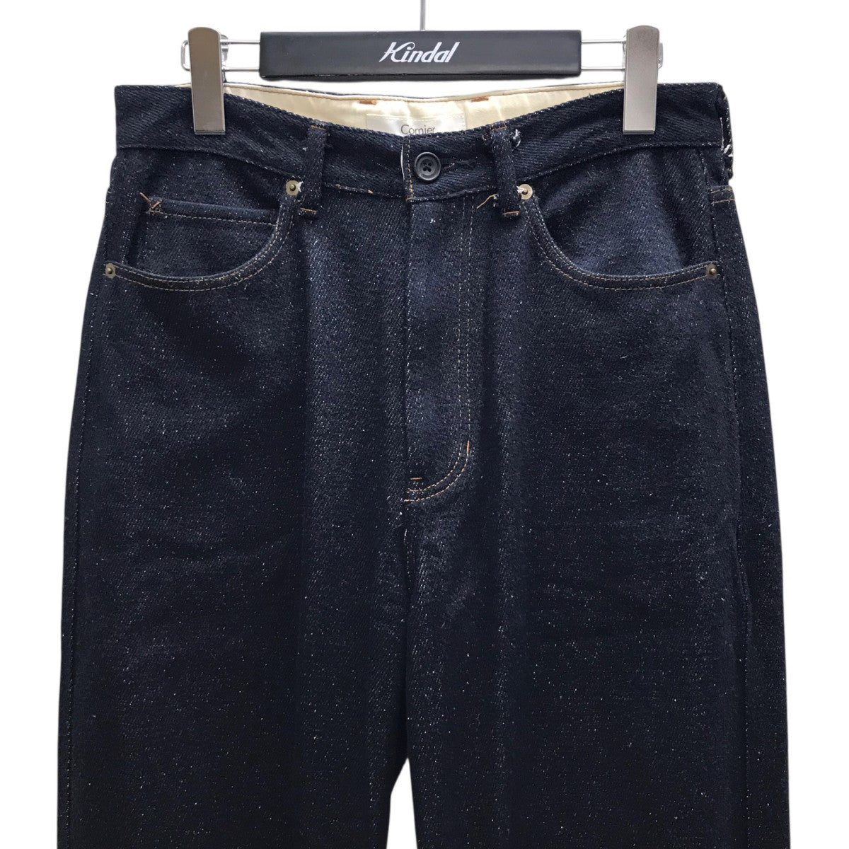 Cornier(コルニエ) SILK NEP DENIM PANTSシルクネップデニムパンツ