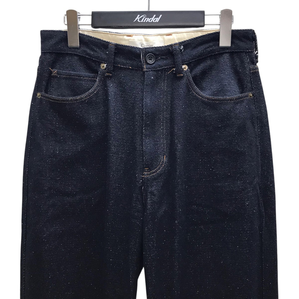Cornier(コルニエ) SILK NEP DENIM PANTSシルクネップデニムパンツ 