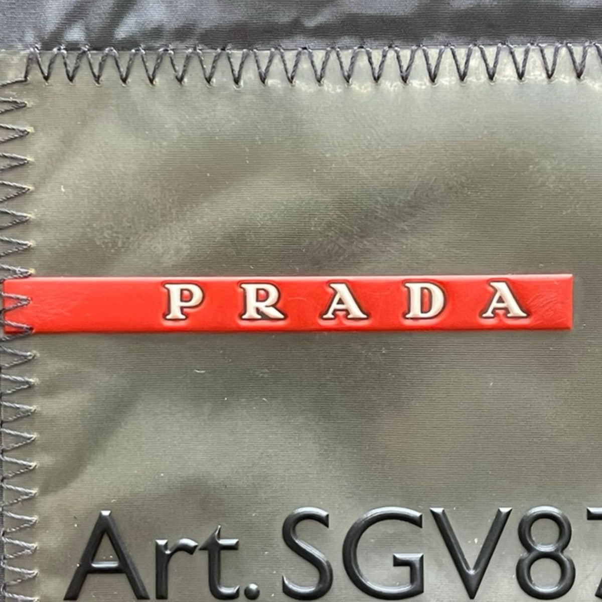 PRADA SPORTS ナイロンジャケット 古着・中古-6枚目のアイテム画像