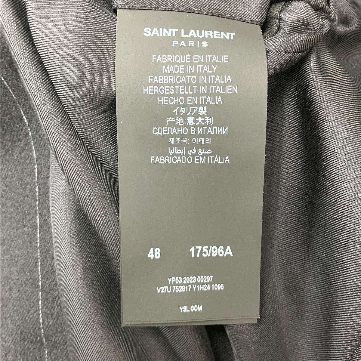 Saint Laurent Paris テーラードジャケット 古着・中古-8枚目のアイテム画像