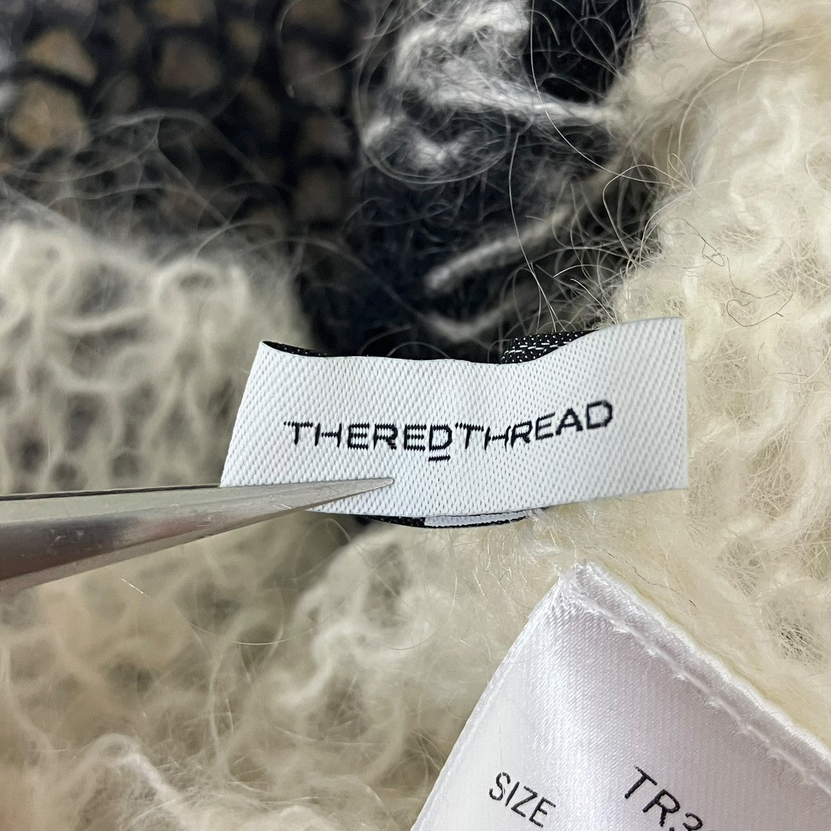 THEREDTHREAD S big symbol knit ニット 古着・中古-6枚目のアイテム画像