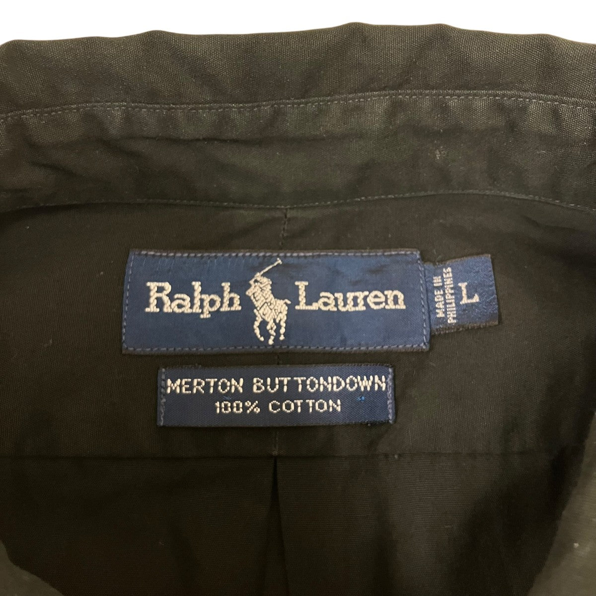 RALPH LAUREN 90s長袖シャツ 古着・中古-8枚目のアイテム画像