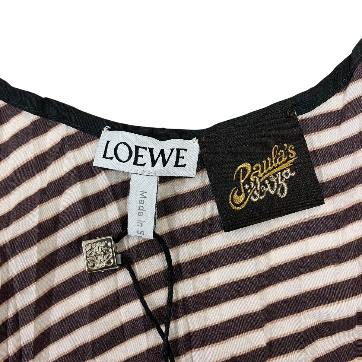 LOEWE×paula’s ibiza 総柄ワンピース 古着・中古-5枚目のアイテム画像
