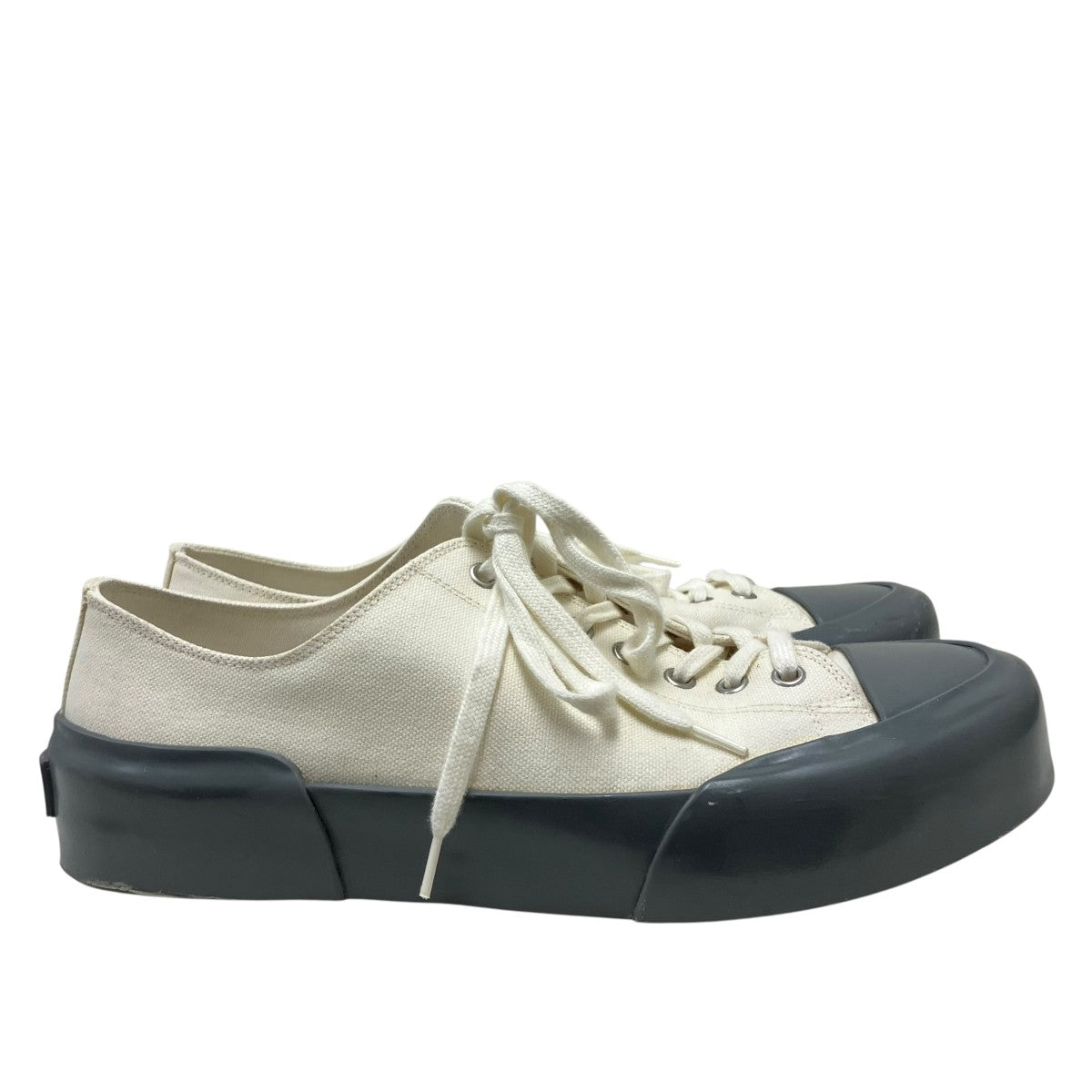 JIL SANDER(ジルサンダー) キャンバススニーカー ホワイト サイズ 41