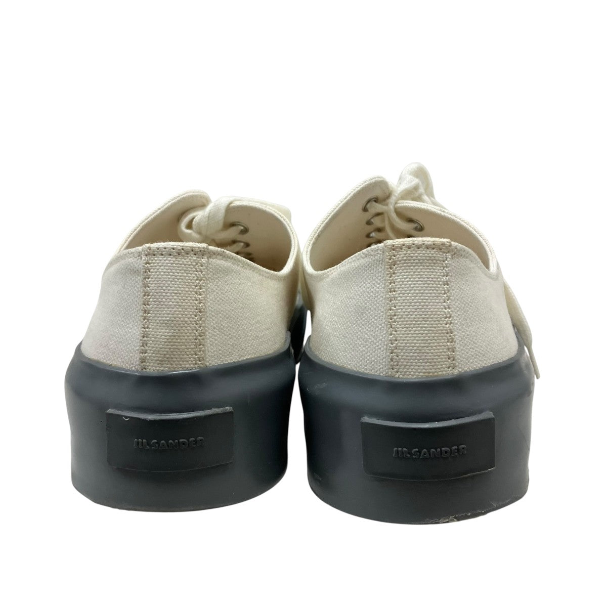 JIL SANDER(ジルサンダー) キャンバススニーカー ホワイト サイズ 41