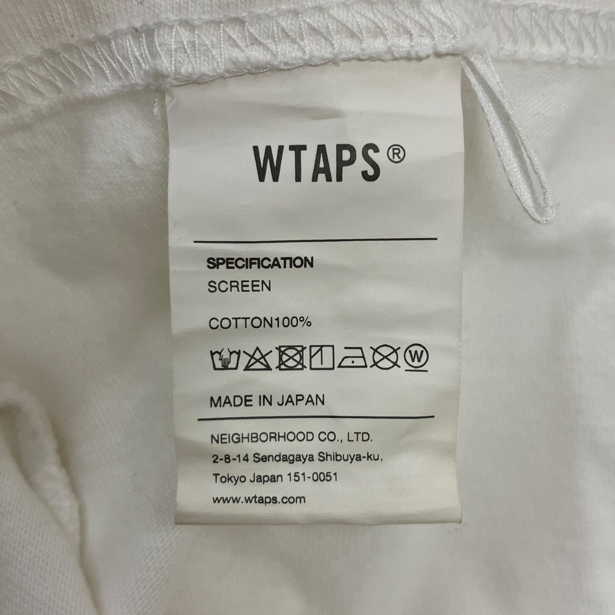WTAPS 半袖Tシャツ 古着・中古-6枚目のアイテム画像