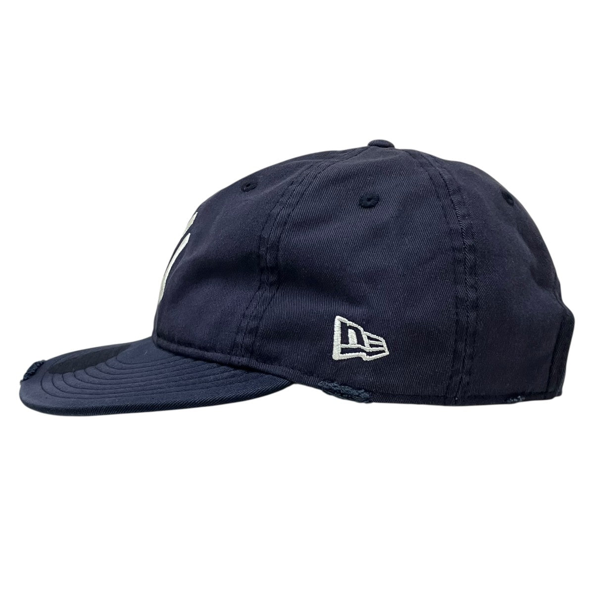 New Era(ニューエラ) ダメージ加工キャップ ネイビー サイズ M/L